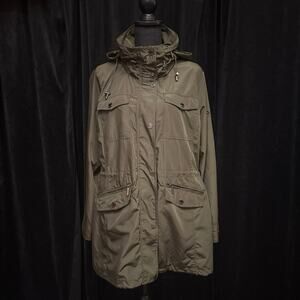 MICHAEL Michael Kors Olive Green Water-Resistant Jacket Women’s Size XL